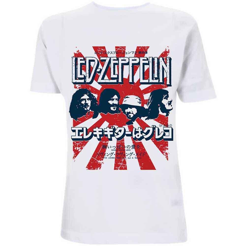 Led Zeppelin Japanese Burst Officiële T-shirt voor mannen