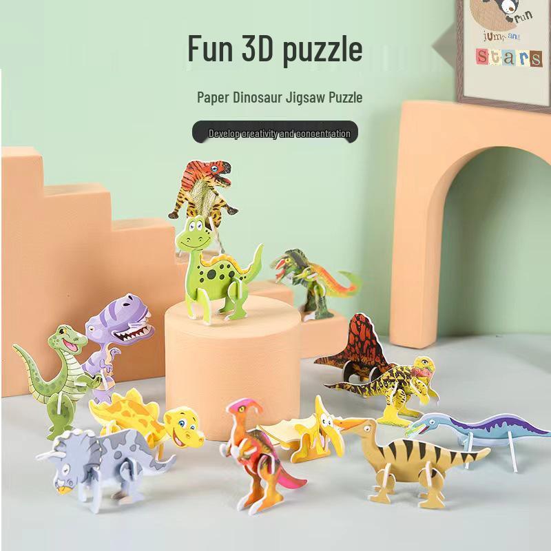 3D Пазл Насекомое: Образовательная игрушка из бумаги ручной работы для детей