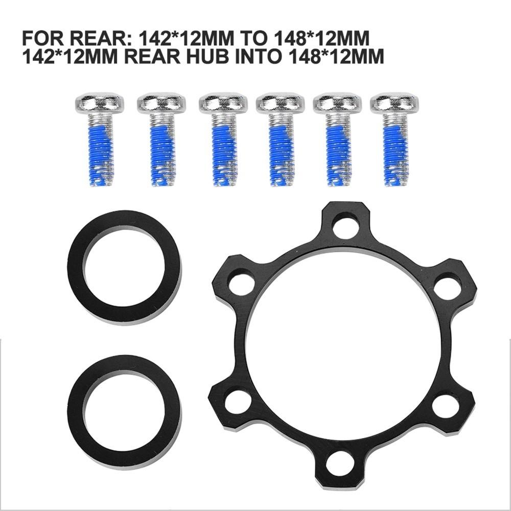 1 Set Lightweight Hub Conversion Adapter Easy Installation Bike Hub Adapter Bike Upgrading