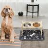 Приподнятые кошачьи миски для кормления, щенячьи миски, портативная кормушка для домашних животных, приподнятая станция