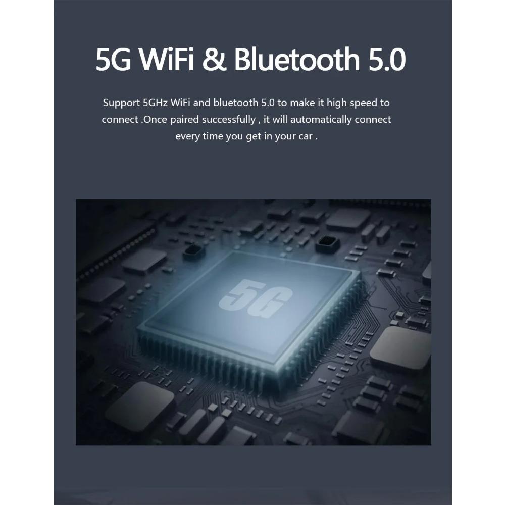 Беспроводной адаптер CarPlay 2 в 1 и беспроводной адаптер Android Auto, Plug and Play для оригинального автомобиля OEM, подключенного к беспроводной смарт-боксу