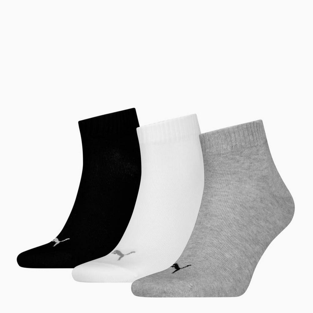 Puma Quarter Plain Socks 3-Pack 93858917 R 35-38