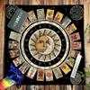 Коврик для настольной игры Астрологические оракулы Настольная скатерть Коврик для карт Гадания Скатерть