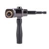 Cordless Drill Attachment Adapter 90 Degree Handle Right Angle Hand Tight Chuck 3 Jaw