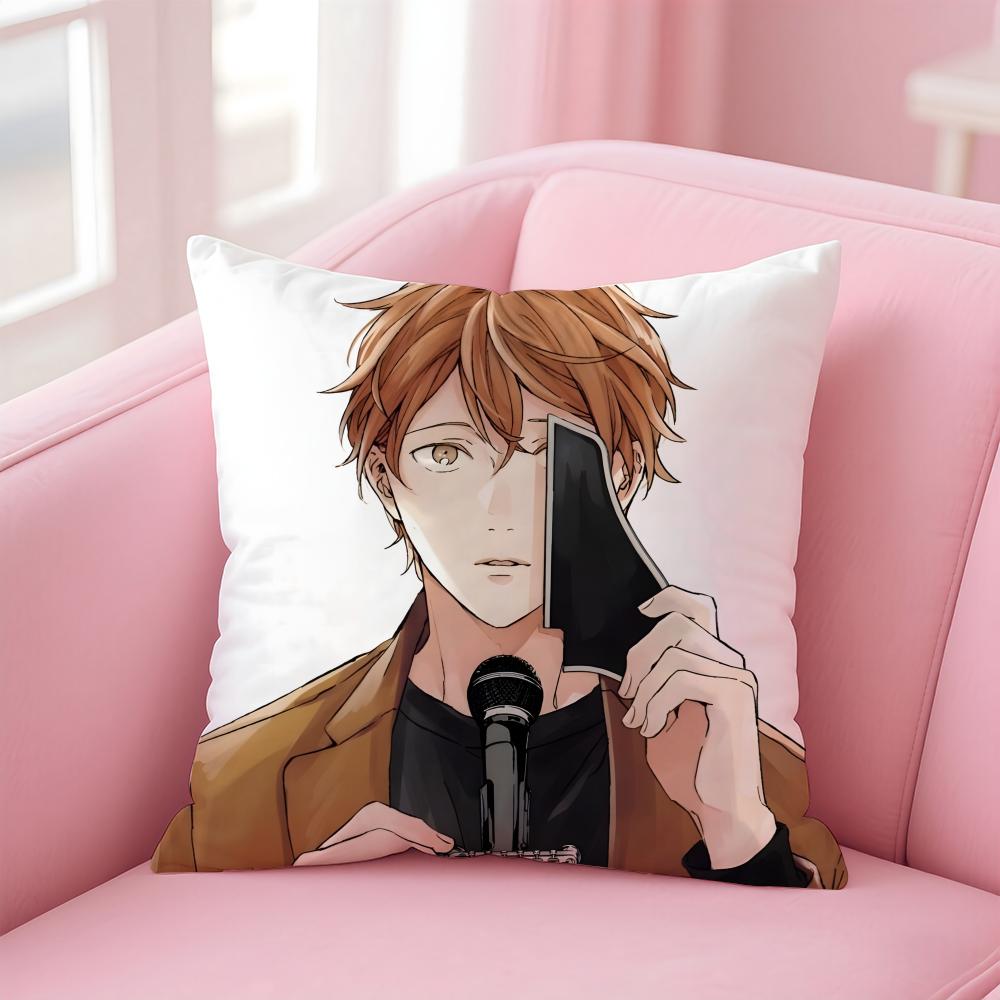 Anime GGiven ClassicS Cushion Cover Pillow Case Soft Friendly Fabric Concealed Zipper