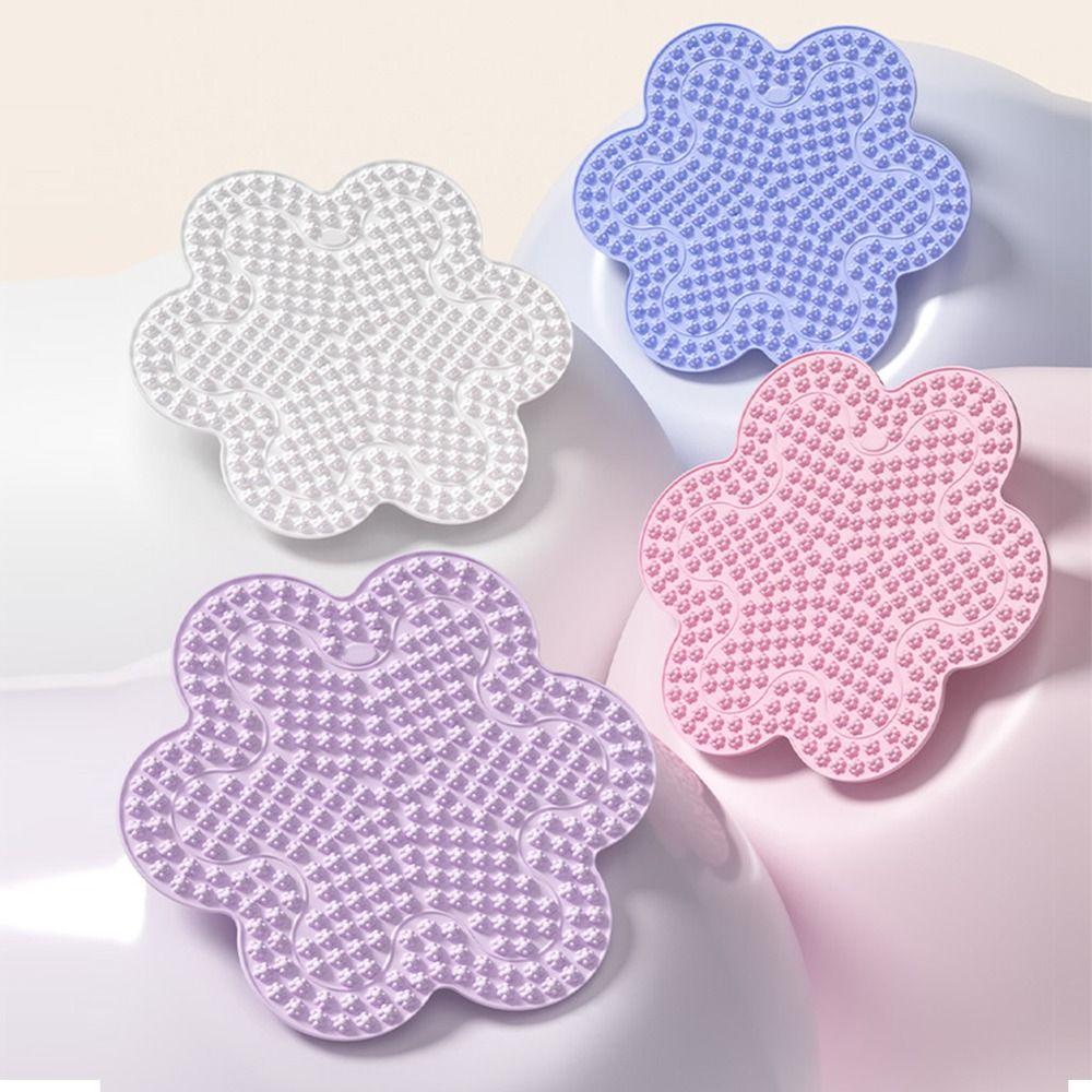 Creative Foot Massage Mat Flower Shaped Anti-Slip Feet Relaxation Massage Pad 45cm Portable Foot Press Pad Outdoor Game