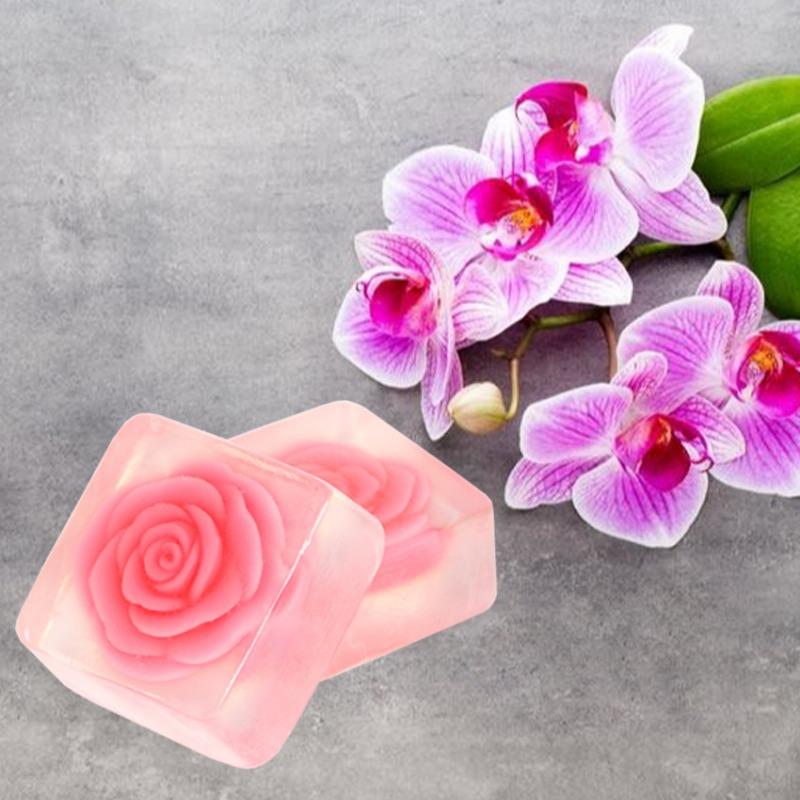 Rose Plant Essential Oil Soap for Skin Care and Mite Removal Handmade Soap