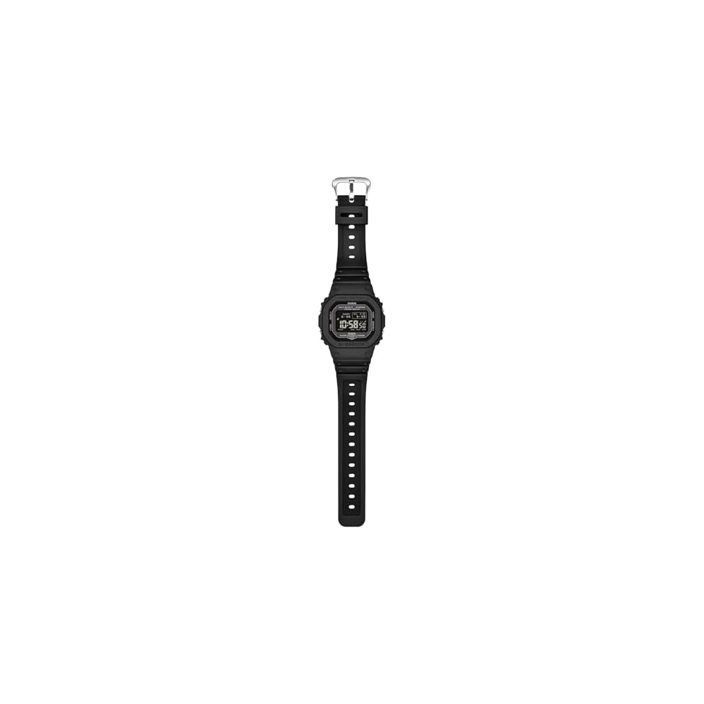 Casio G-Shock GW-BX5600-1A1JF Men's All Black Bluetooth Solar Watch with MIP LCD and Eco-Friendly Materials