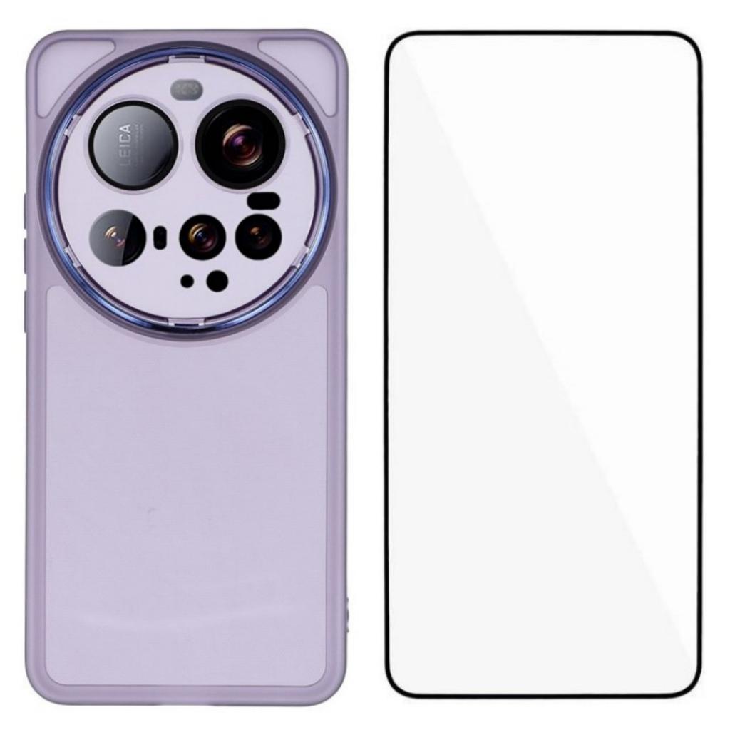 For Xiaomi 15 Ultra TPU Case WANLONFENG DKSM Series Electroplated Frame Back Cover with Tempered Glass