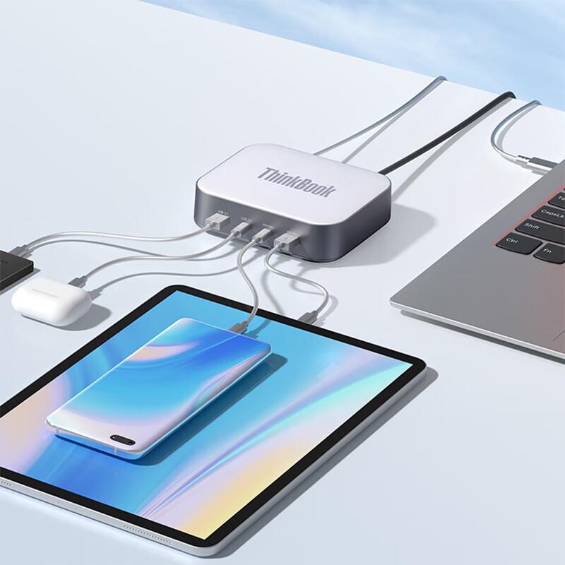 ThinkPlus 170 Вт GaN Многопортовое настольное зарядное устройство
