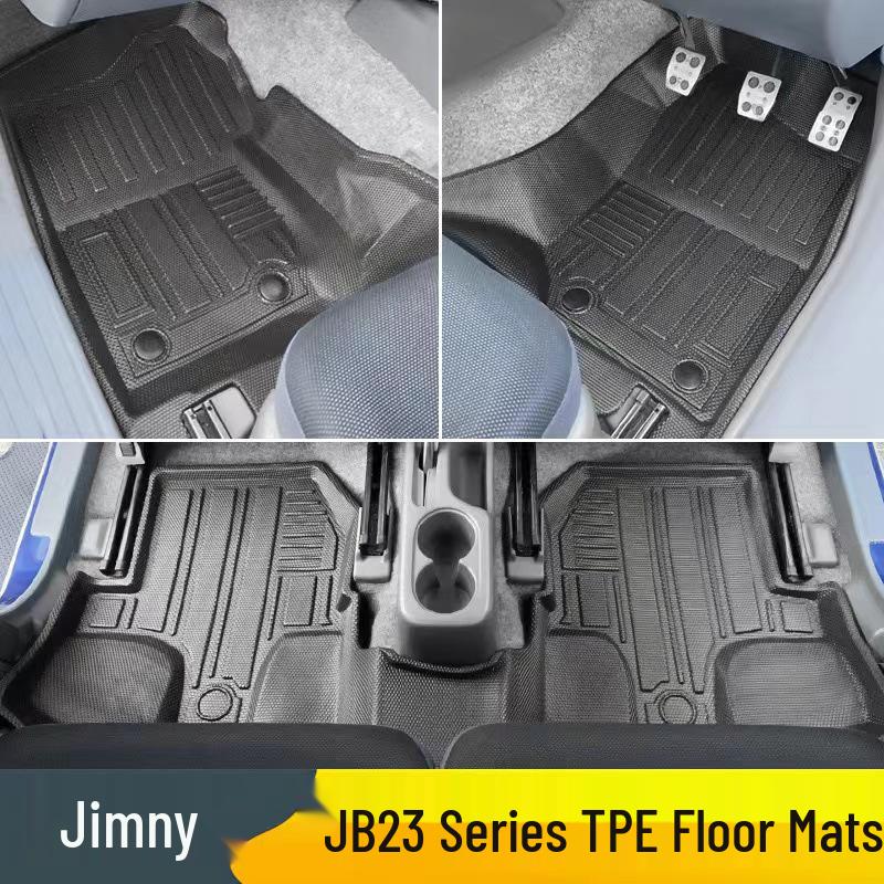 Высокобортные износостойкие водонепроницаемые ТПЭ коврики для пола для Jiminy Suzuki Jimny