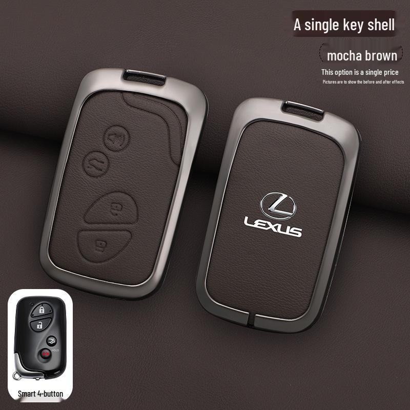 Compatible Key Case for Lexus: CT200H, RX270, RX350, GX400 – Car Shell Bag Buckle