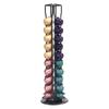 360 Degree Rotatable Coffee Capsules Holder Plating Coffee Capsule Rack Tower  Coffee Tools