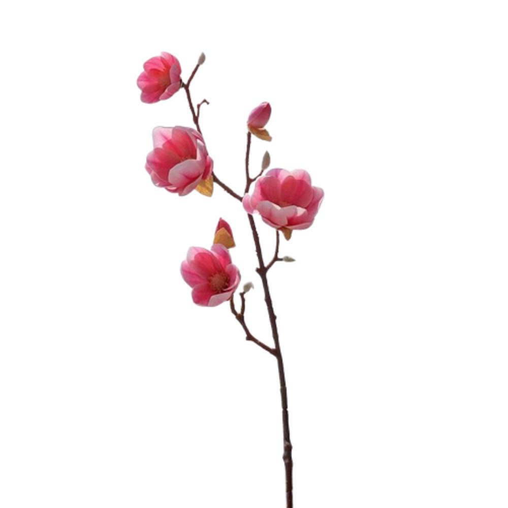 78cm Artificial Magnolia Branches Real Touch Artificial Orchid Flowers  Wedding Party Decor