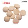 12/15/20/25/30/35/40mm for DIY Paint Woodworking Half Wooden Beads Unfinished Wood Balls Beads