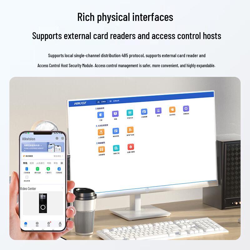 Hikvision D20 All-in-One Facial Recognition Access & Attendance System