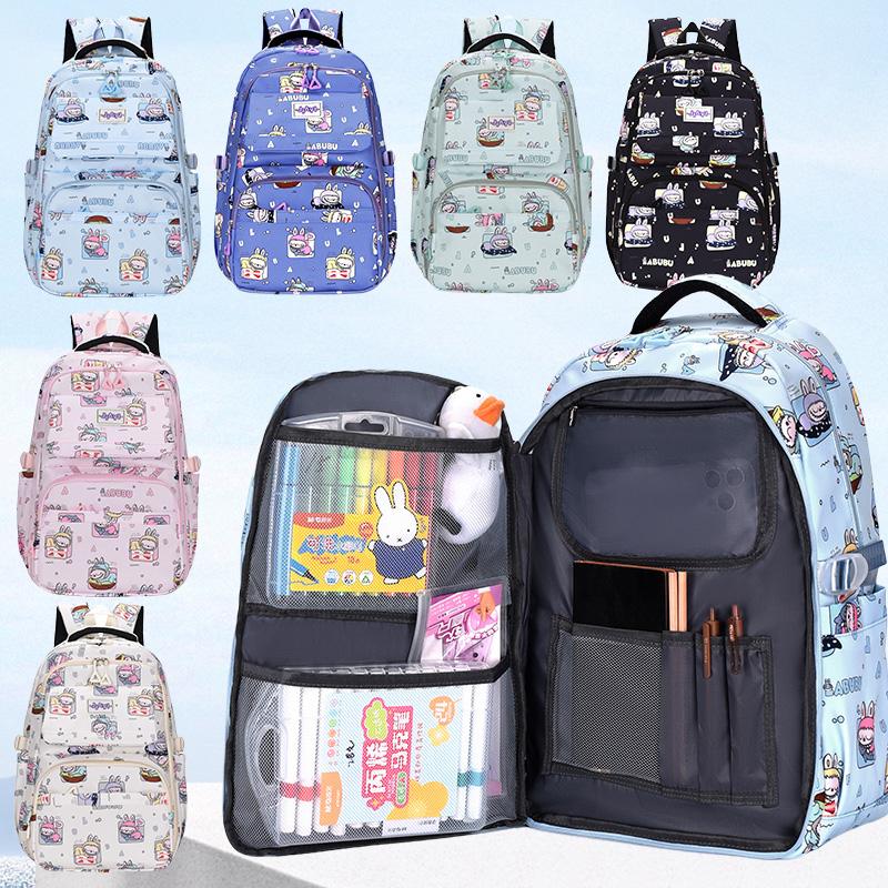 Cartoon Student's Large Capacity Schoolbag Children's Backpack for Boys Girls