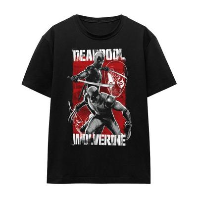 Унисекс футболка для взрослых Deadpool & Wolverine