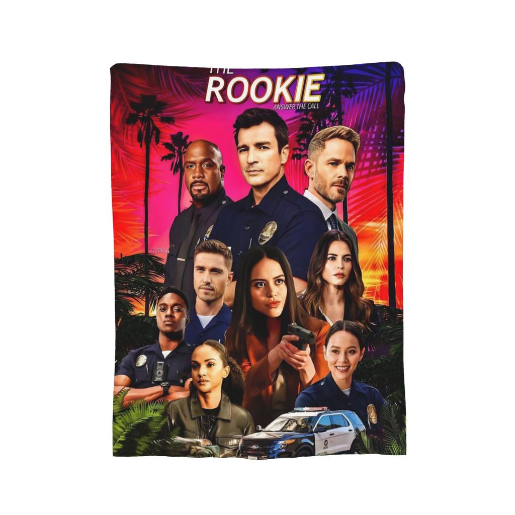 The Rookie Arrest Me But Make It Sexy Blanket  Flannel Throw Blanket Summer Air Conditioning Personalised Soft Warm Bedsprea,