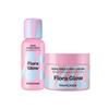 Жидкая маска Flora Glow Rose 80 мл + Разглаживающий крем 50 мл