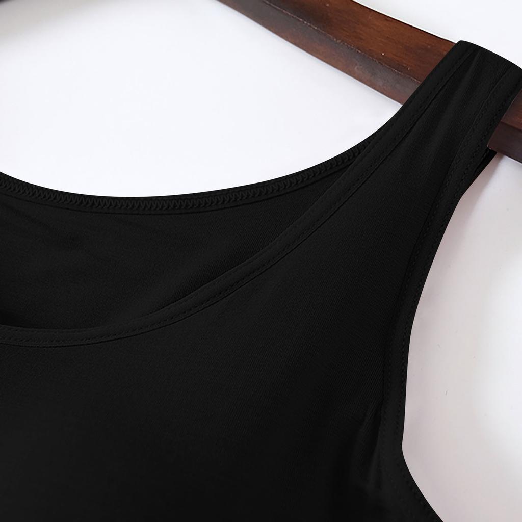 Молодых девушек однотонный цвет чашечки йога нижняя рубашка спортивное нижнее белье жилет