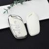 Для Roewe Rx3 Rx5 Rx8 Erx5 I6 I5 Для Mg 4 Mg4 Ev Mg Hs Gt Zs Ev Zx Mg5 Mg6 Чехол-футляр для брелока с 3 кнопками из ТПУ