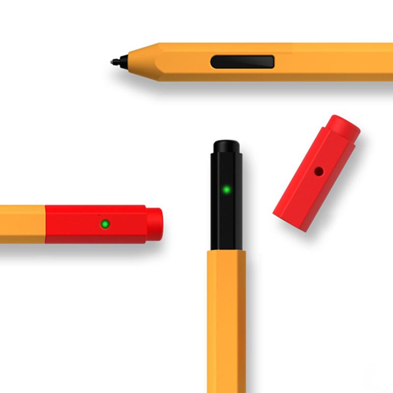 Силиконовый защитный чехол для карандаша, пыленепроницаемая обертка, чехол-рукав, совместимый с Microsoft Surface Pen