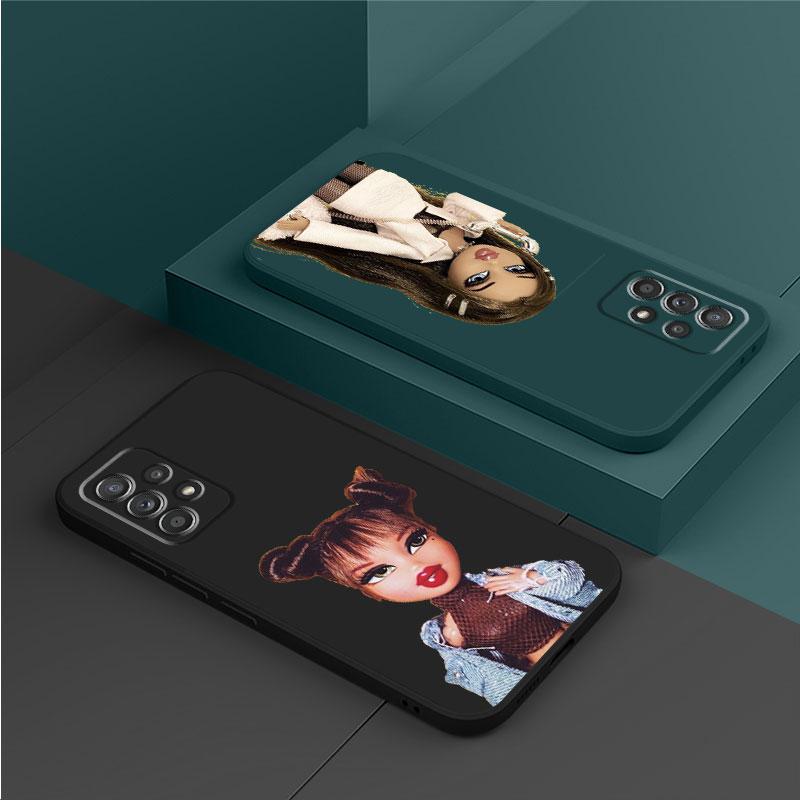 Квадратный чехол для телефона с изображением куклы Братцс для Samsung Galaxy A03s A71 A11 A31 A01 A21s A51 A02 A70 A50 A10, силиконовый чехол с жидким бампером