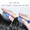 Массажная расческа для здоровья головы, расческа для мытья волос, расческа для ванны, шампунь для взрослых и детей, силиконовая щетка для остановки зуда
