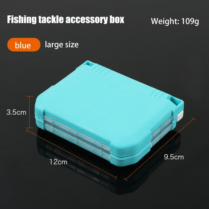 Waterproof Storage Fishing Tackle Box With Removable Dividers Large Capacity Easy Carrying For Different Bait Hooks