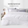 Mercury Home Textiles Австралийская шерсть Четыре сезона 2-в-1 Одеяло