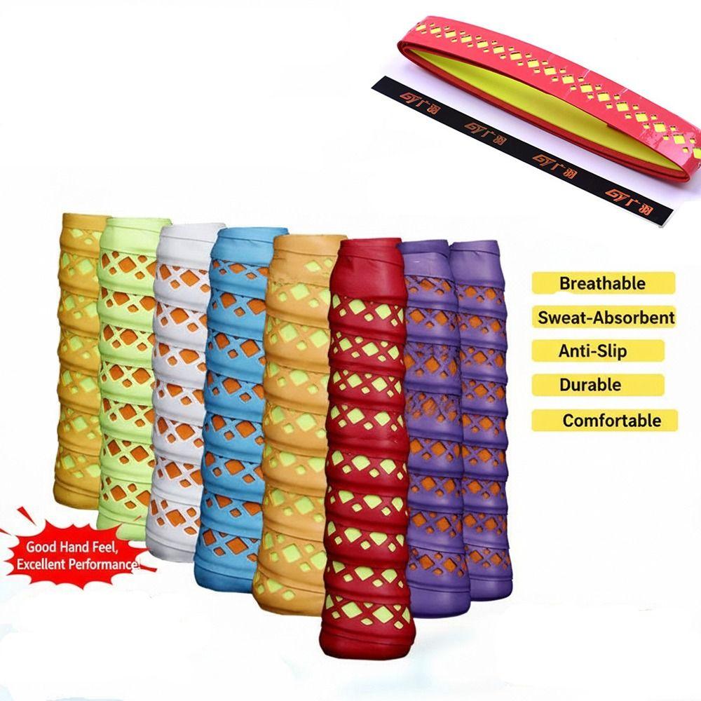 Breathable Racket Handle Wrap PU Fishing Rod Grip Tape Badminton Accessories
