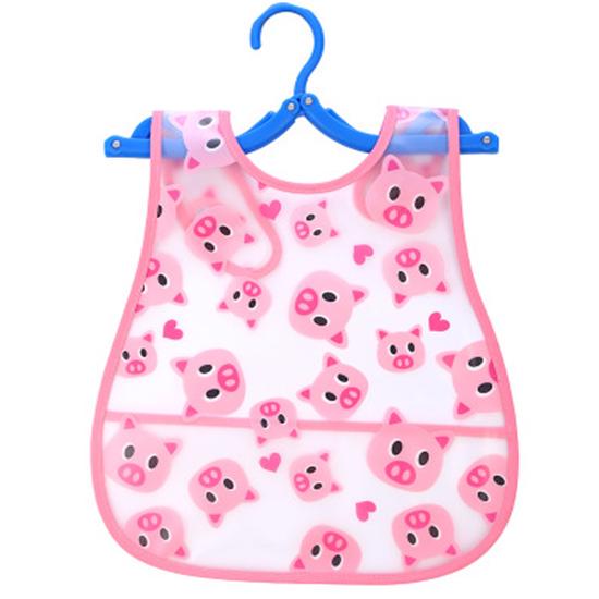 Водонепроницаемый регулируемый нагрудник в мультяшном стиле для детей