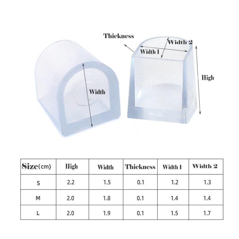 Протекторы на высоком каблуке для женской обуви, стопоры для латинских шпилек, чехлы для танцев, противоскользящие силиконовые свадебные аксессуары для обуви