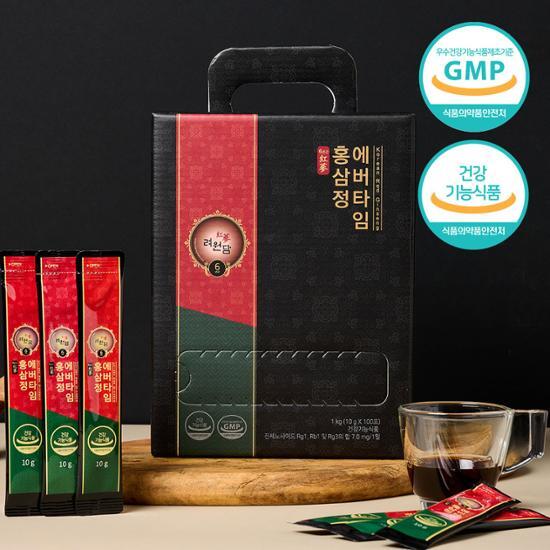 Ryowondam 6-летняя эссенция красного женьшеня Evertime палочка красного женьшеня 100 пакетиков (ручка)