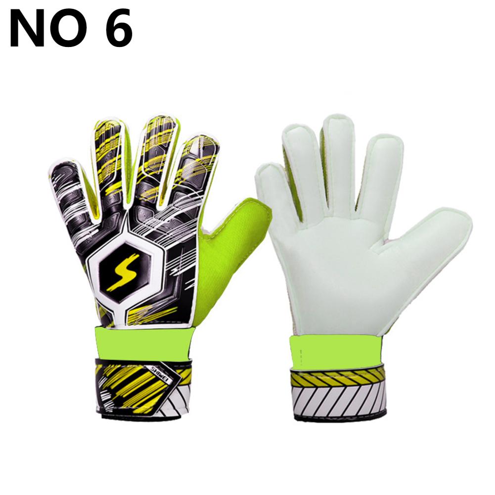 Goalkeeper Gloves Professional Breathable Soccer Goalie Gloves Thickened Full Finger Hand Protection Sports Training Accessories