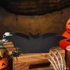 Halloween Bat Makeup Brush Holder Gothic Wooden Storage Box  Display Holder Cosmetics Jewelry Storage Tray Home Party