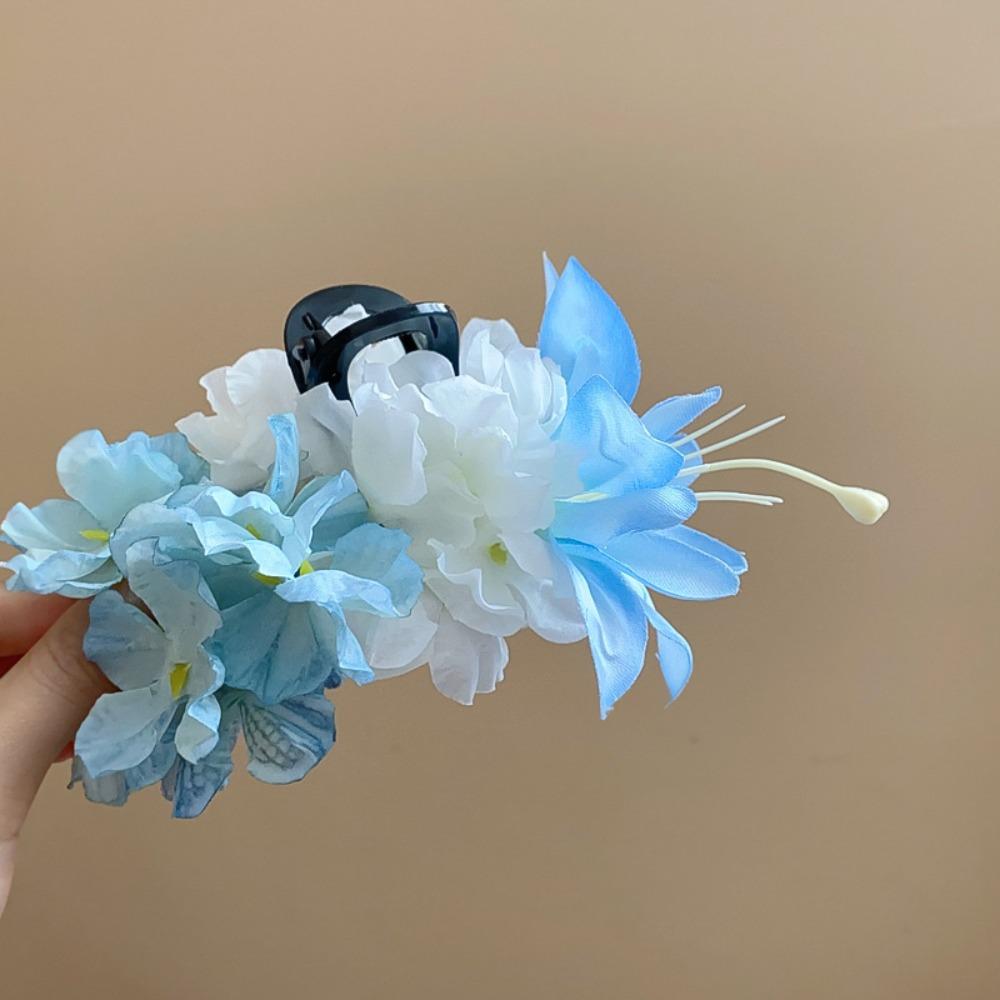 Elegant Simulation Flower Hair Claw Seaside Vacation Headwear Bohemia Barrettes Daily