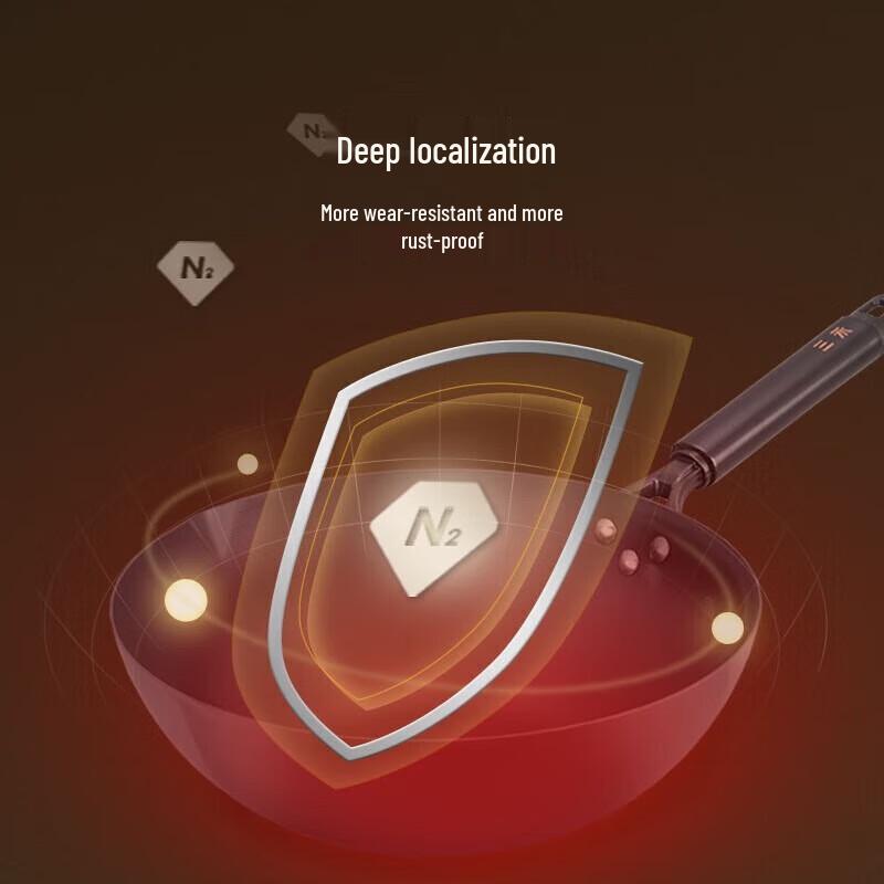 Sanhe Wrought Iron Wok