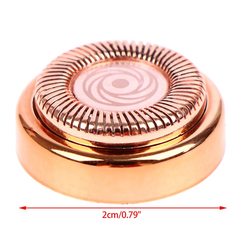 4 шт. сменные головки для удаления волос на лице для женщин безболезненный эпилятор