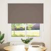 VidaXL Blackout Roller Blind Coffee 125x150cm Fabric Width, Day and Night Blind, Kitchen Blind, Blind 4011003