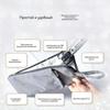 Heat Resistant Curling Iron Storage Bag Cotton Protector Pad Portable For Stylists