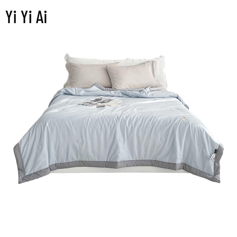 Летнее одеяло Yiyiai Queen с вышивкой из соевого волокна