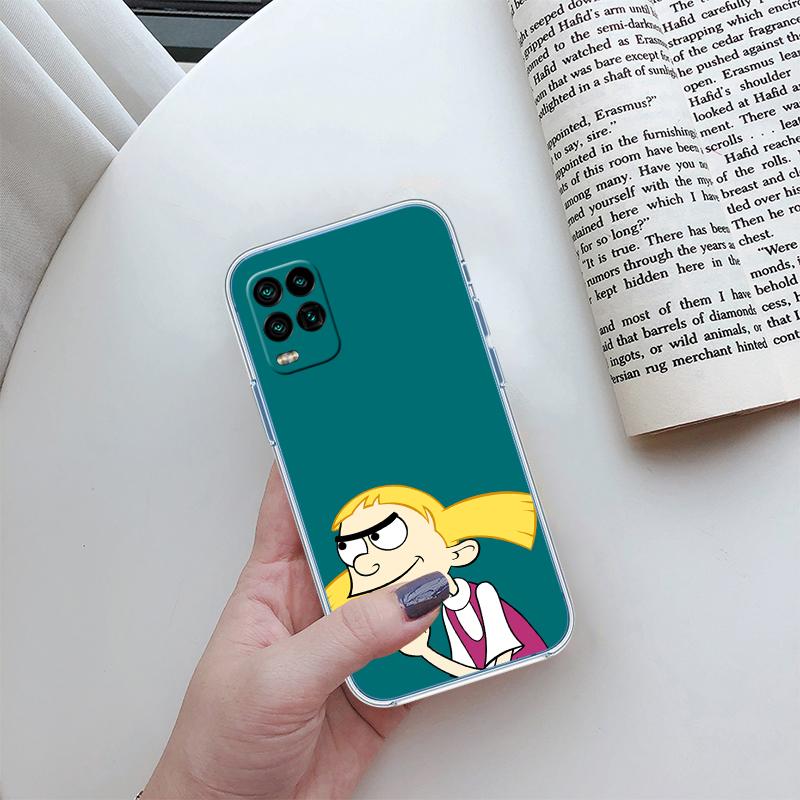 RP63 S-Special Hey A-Arnold Transparent Phone Case for Motorola Moto G7 G8 G9 G84 G85 G73 G24 G15 Z2 Play Power Plus