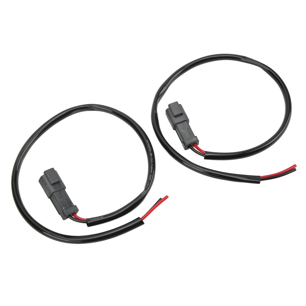 2pcs Wire Harness Connectors 2 Pin Waterproof Electrical Connectors for Industrial Equipment Bicycles Vehicles 750V