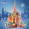 Lecube 3D St. Светодиодный пазл «Собор Василия Блаженного» - Архитектурная модель «Сделай сам» и подарок для детей
