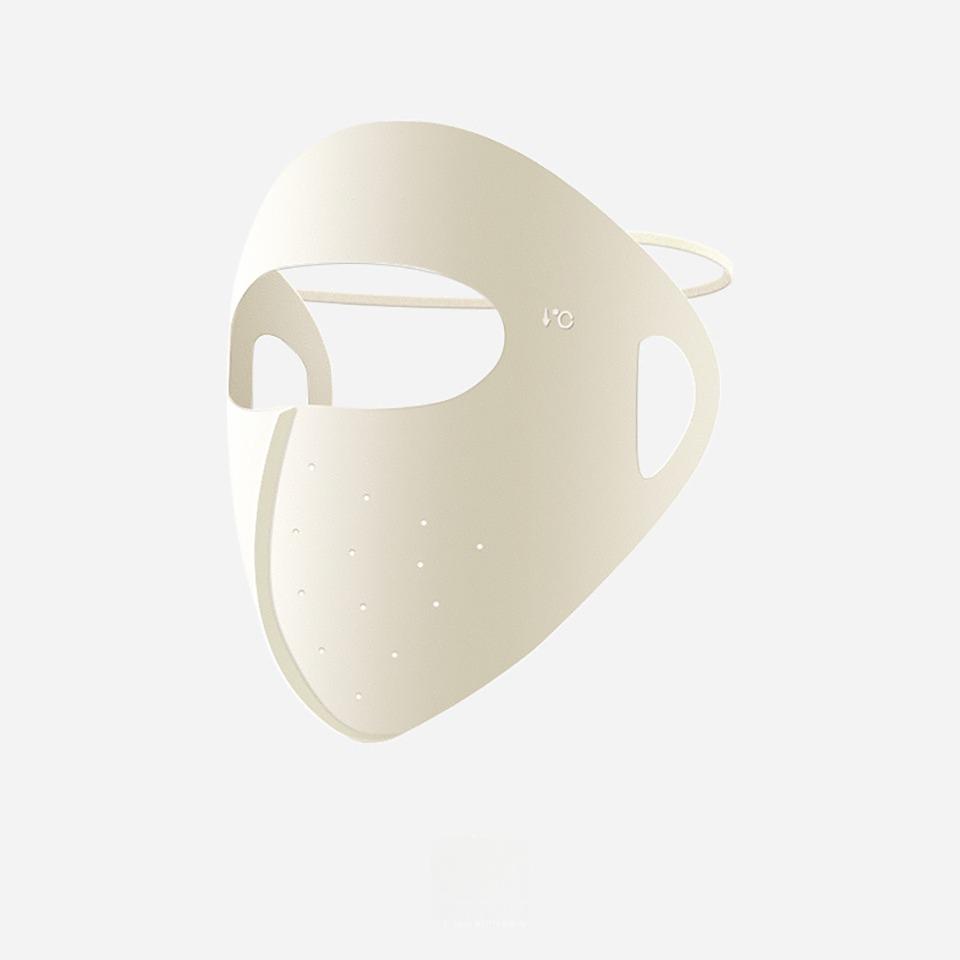 Gobygo Upf50+ New Summer Sun Mask Seamless Breathable Sunshade 3D Stereoscopic Ice Silk Mask Face Gini Outdoor Sports Cycling