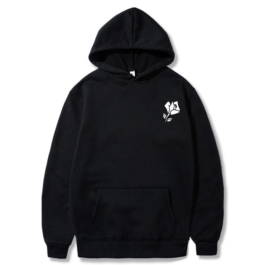 2023 Мужской свитер с капюшоном осенью и зимой Корейская свободная повседневная спортивная одежда