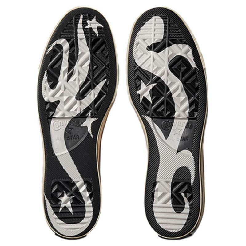 Come Tees X Converse Chuck Taylor All Star 1970s Trendy Casual High-Top Espadrilles Unisex Bright Orange