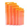 1Pcs Orange Drill Bits Storage Box Plastic Hardware Tool Box  For Twist Drill Tap Accessories